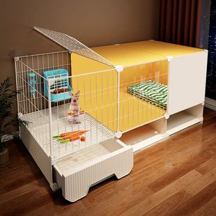 兔笼子家用大号室内养兔子专用特大号荷兰猪豚鼠侏儒兔子窝兔别墅