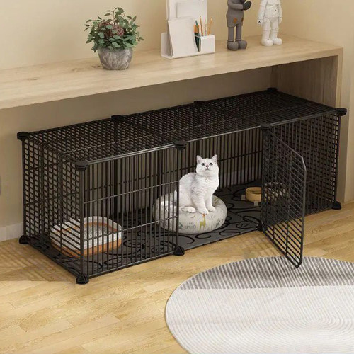 猫笼家用室内别墅超大自由空间室内加带厕所小型猫舍猫屋猫咪猫窝