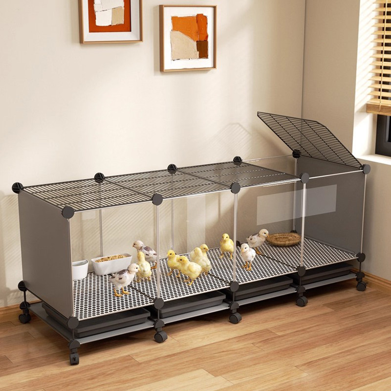 鸡笼家用新型养鸡笼子鸡鸭鹅育雏笼可视饲养笼宠物笼鹦鹉虎皮鸟笼