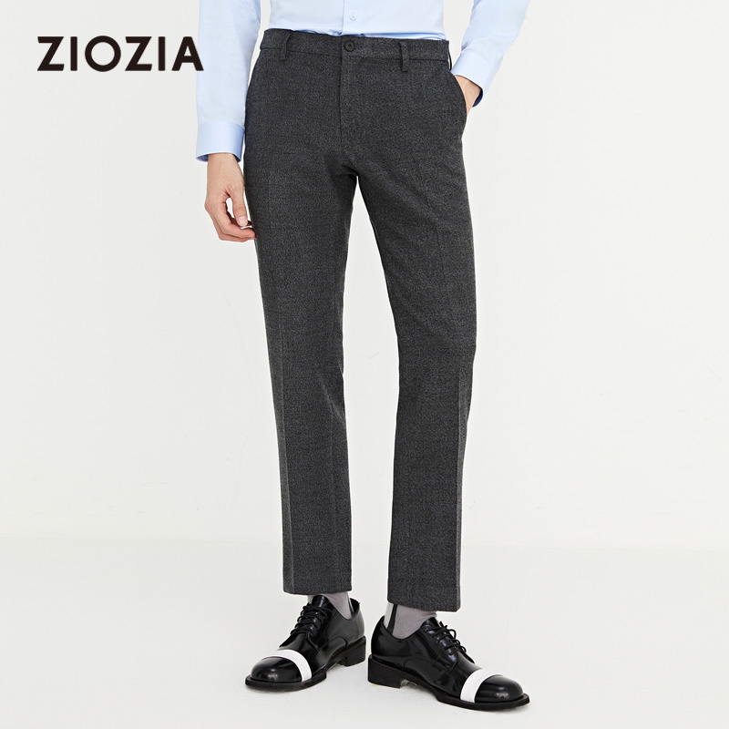 ZIOZIA直筒休闲商务西裤