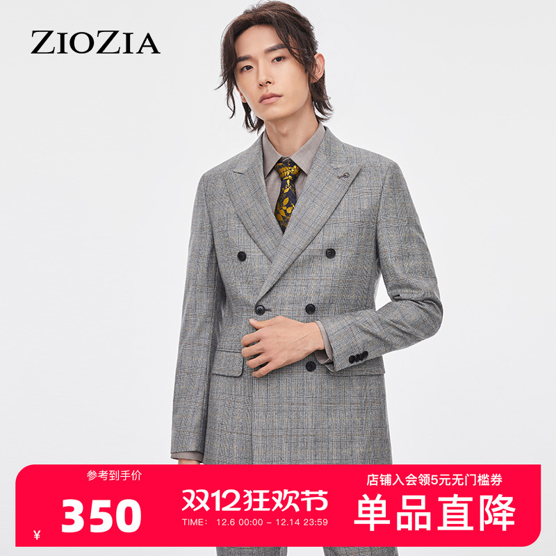 ZIOZIA秋季韩版商务正装礼服绅士正装西服外套ZSB14905C