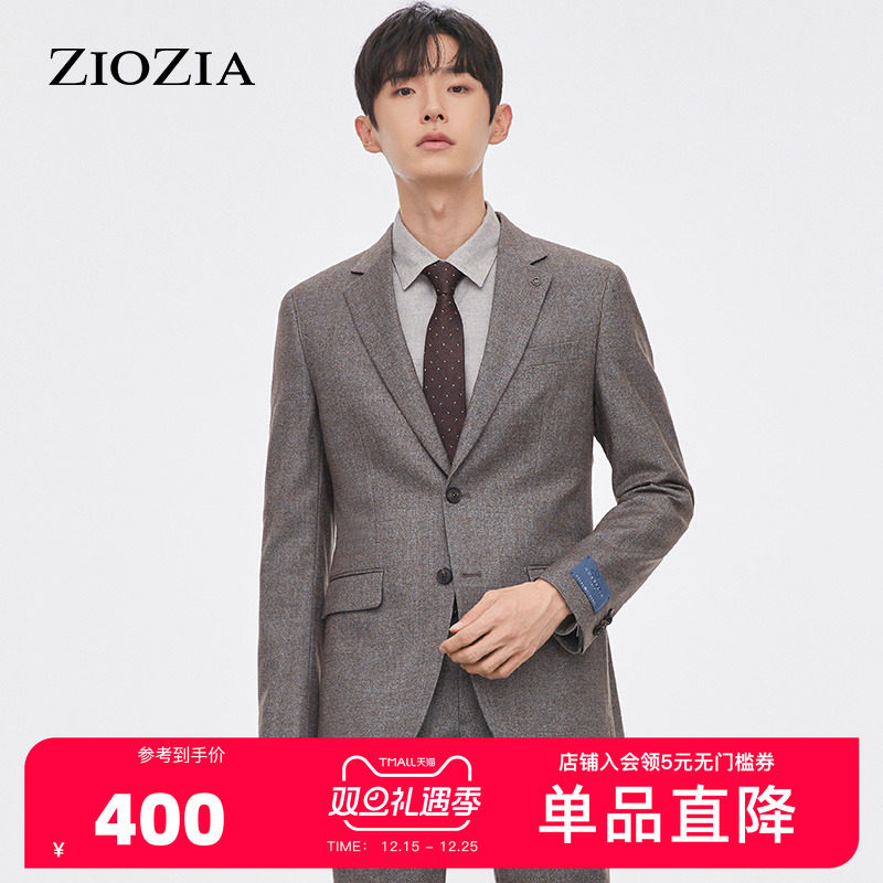 ZIOZIA西服男韩版商务绅士西服青年上班正装西服外套ZSB14T07T