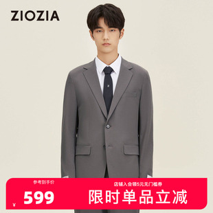 商务休闲通勤百搭西装 新款 外套 单西服春季 ZIOZIA九牧王旗下男装