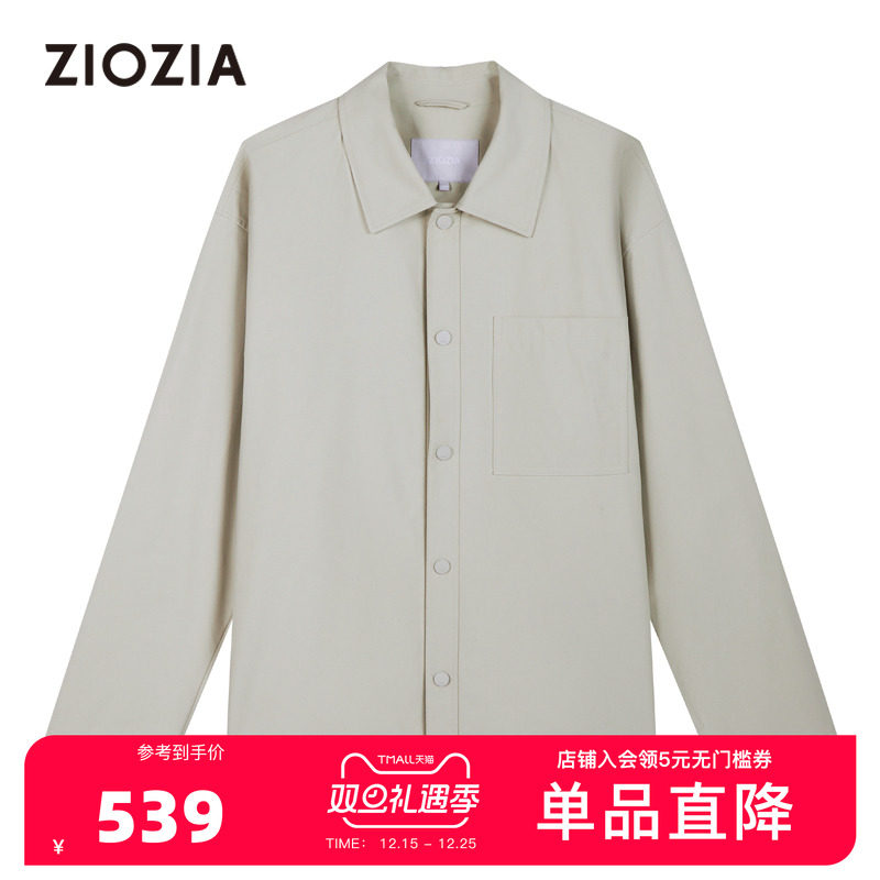 ZIOZIA翻领秋冬宽松夹克