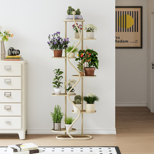 顾得家具铁艺室内阳台花架