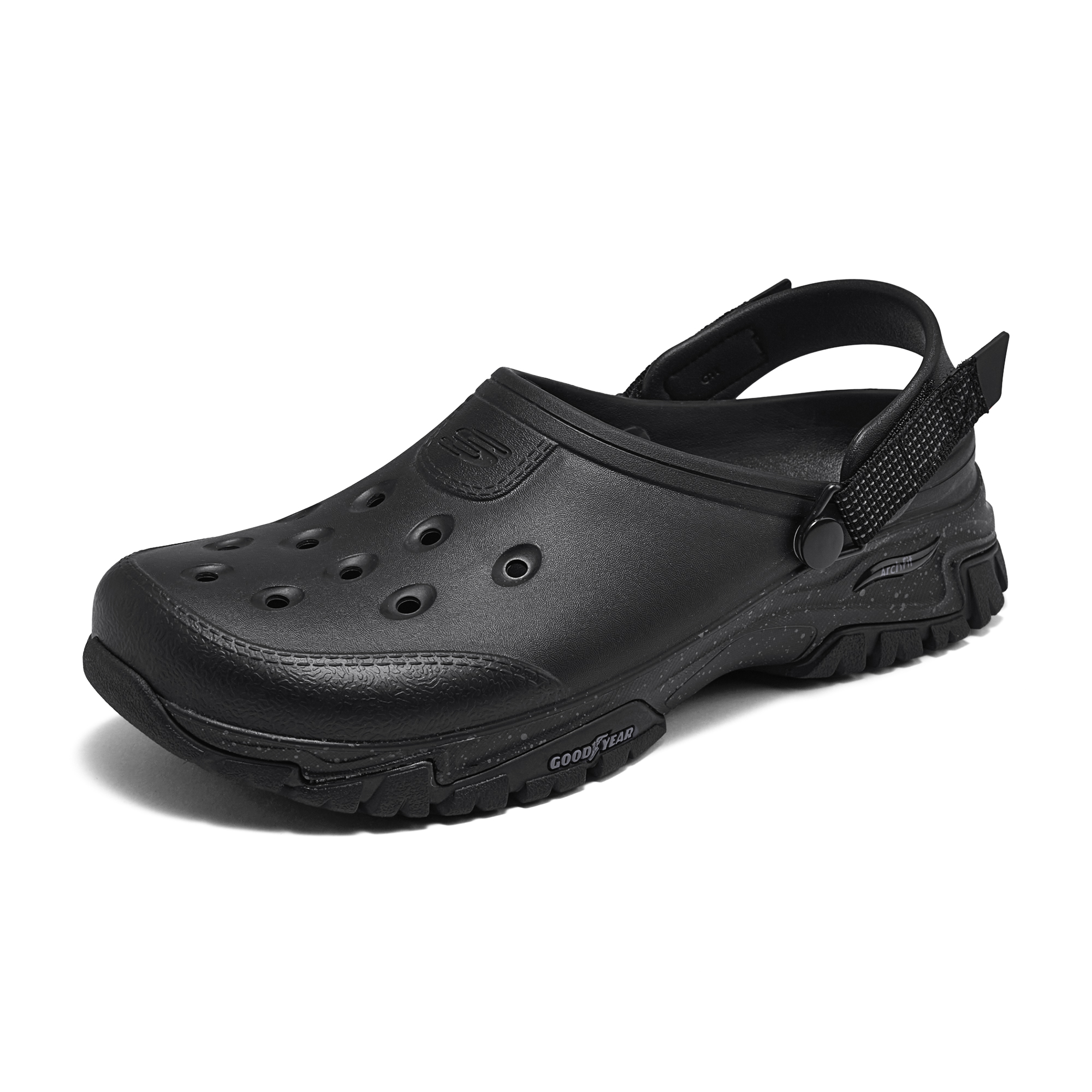 Skechers斯凯奇男夏季新款洞洞鞋