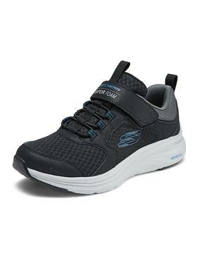 Skechers斯凯奇秋冬新款魔术贴男童透气百搭休闲小白鞋405238L