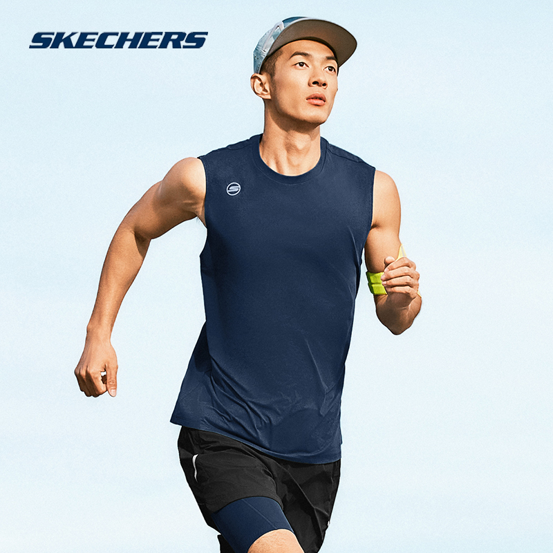 Skechers斯凯奇男夏季运动背心