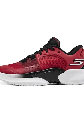 Skechers斯凯奇新款男子抓地耐磨篮球鞋轻质缓震回弹运动鞋253007
