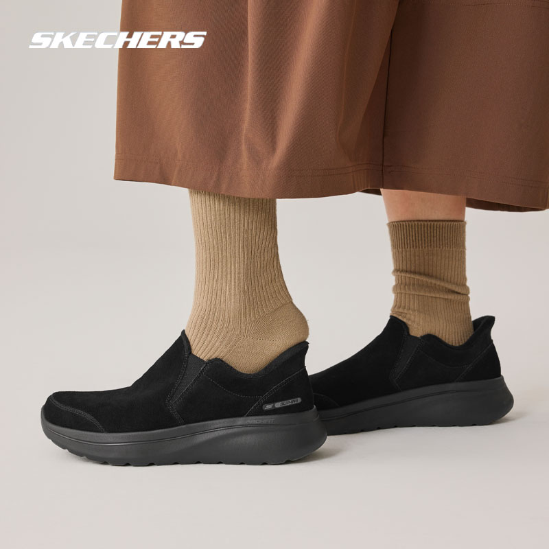 Skechers斯凯奇女鞋一脚蹬健步鞋