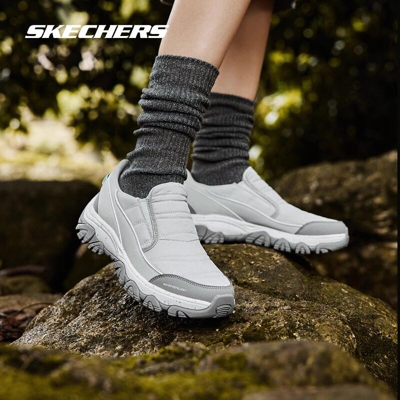 Skechers斯凯奇健步鞋春夏新款女子复古舒适一脚蹬休闲鞋180180C