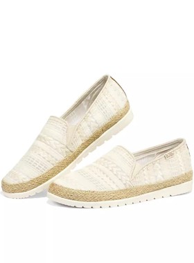 Skechers斯凯奇一脚蹬女鞋简约舒适透气渔夫鞋休闲平底鞋113237