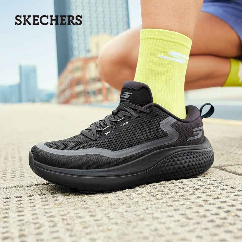 Skechers斯凯奇女绑带软底跑步鞋