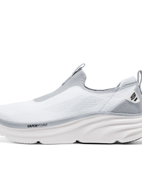 Skechers斯凯奇男鞋冬季新款加绒保暖柔软回弹一脚蹬休闲鞋118318