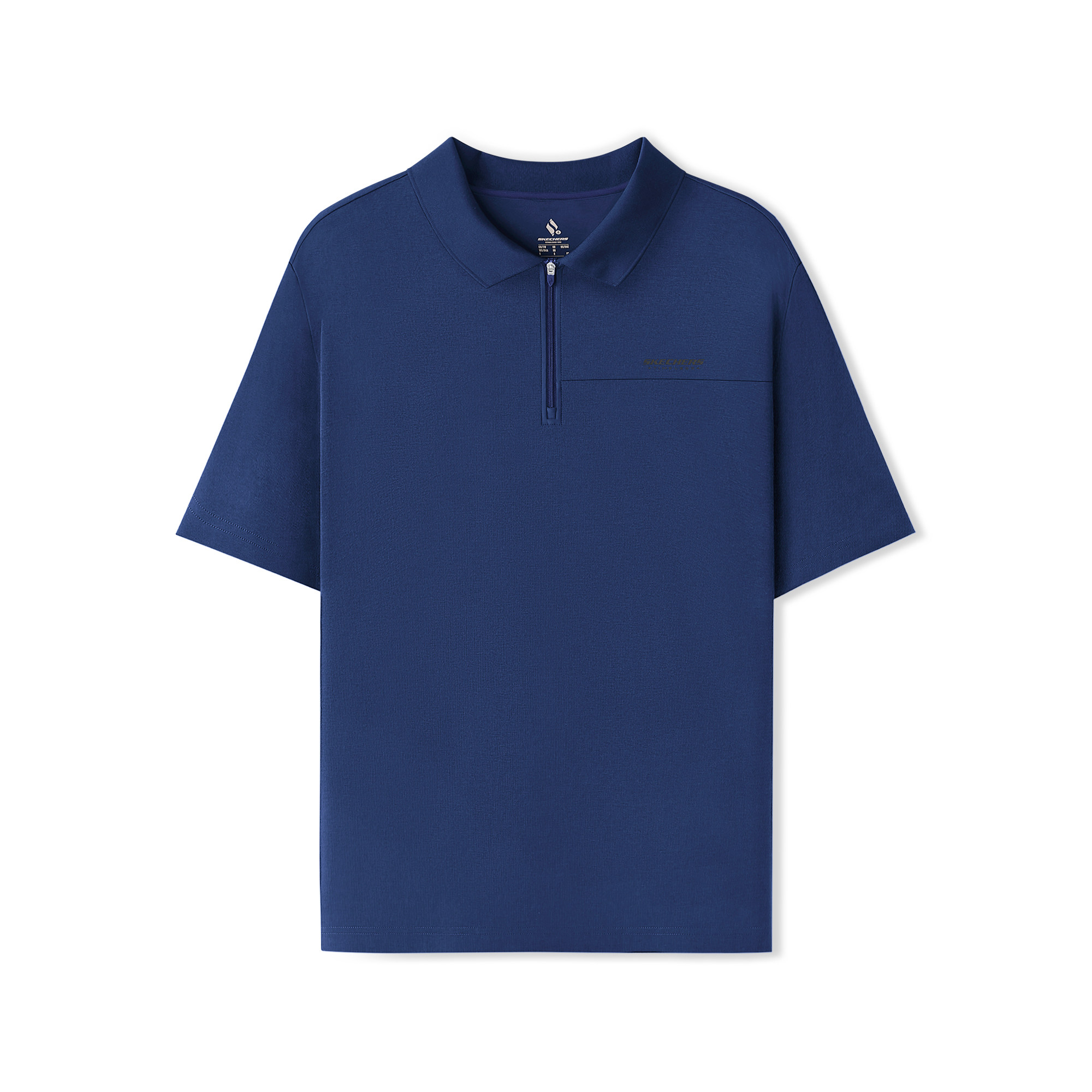 Skechers斯凯奇新款男士针织短袖POLO衫舒适休闲运动T恤L225M037,运动服/休闲服装,运动T恤,淘宝优惠券,粉丝福利购,淘宝优惠卷