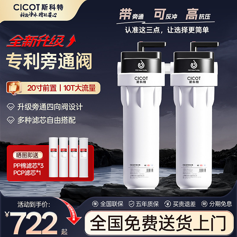 cicot斯科特反冲洗前置过滤器图片