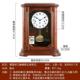 汉时欧式 实木座钟德国赫姆勒座钟复古摆钟家用创意客厅钟表HD51