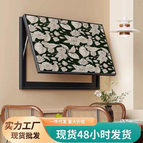 电表箱装饰画2025新款免打孔弱电箱多媒体盒遮挡挂画电闸开关壁画