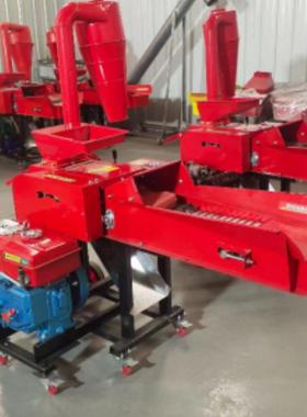 柴油款铡草揉搓粉碎机 牛羊养殖秸秆铡切机 青贮牧草