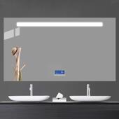 LED 浴室镜方形浴室镜led酒店洗手间智能浴镜 时尚 Smart Mirror