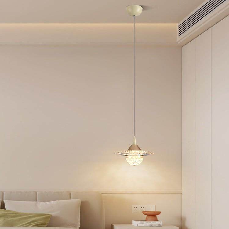 法式轻奢奶油磁吸卧室床头吊灯创意样板房餐厅壁灯台灯落地灯系列