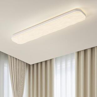 日式复古吸顶灯简约现代一字长条走廊过道灯阳台入户玄关衣帽间灯