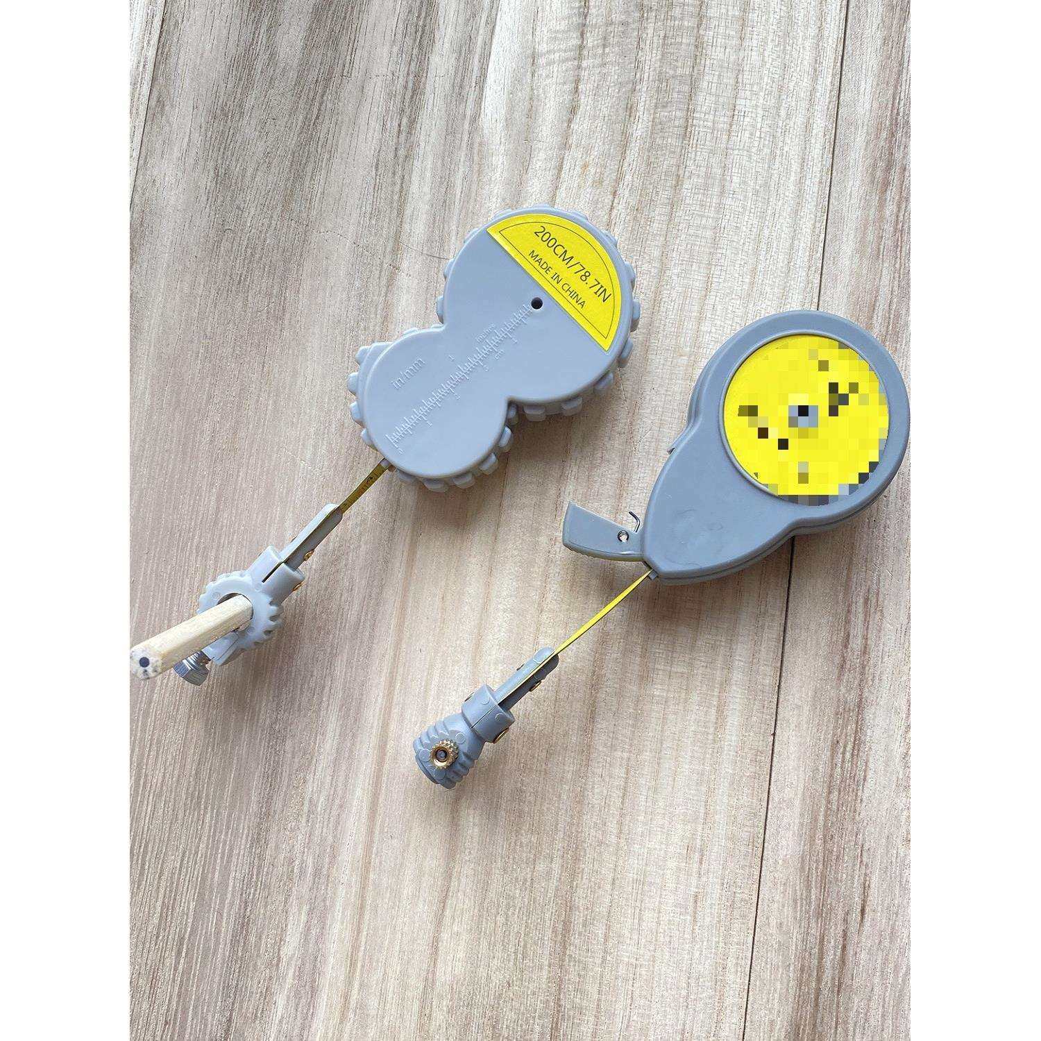 木工圆规卷尺 测量 画弧形 画圆形 划线多功能便捷手工具10支笔芯,模玩/动漫/周边/娃圈三坑/桌游,模型制作工具/辅料耗材,淘宝优惠券,粉丝福利购,淘宝优惠卷