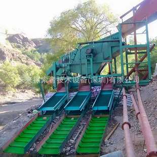 未来鼓动溜槽 砂金矿选金设备 河沙淘金洗金设备 淘金鼓动溜槽