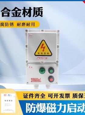 防爆磁力启动器 BQC-20A 防爆断路器 转换照明开关 指示灯接触器