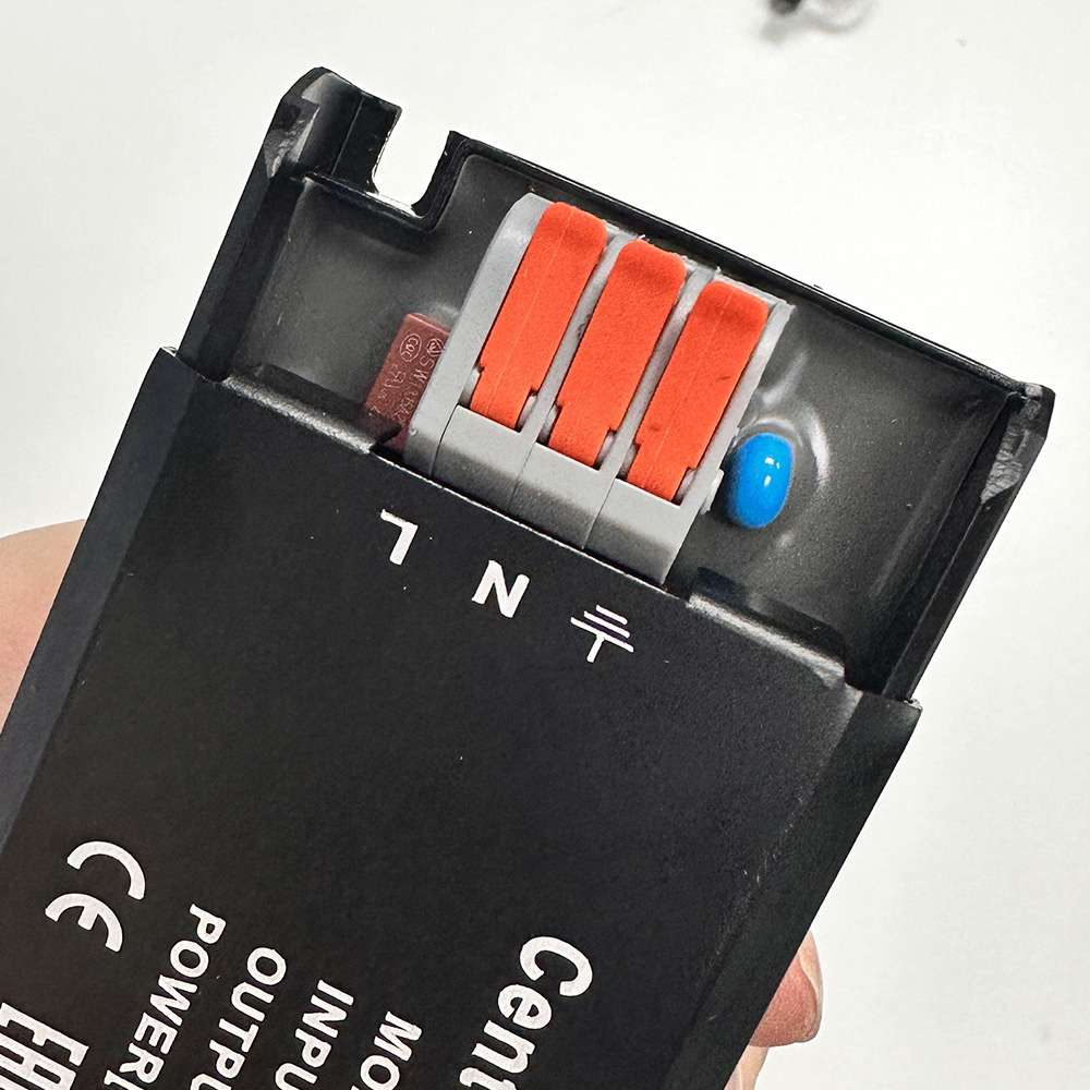 24V缓启动静音灯带超薄拨码调光变压器led铝槽驱动电源护眼细长条