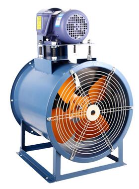 KT40外置电机轴流通风机 用于隔爆排风 耐高温输送含油烟介质