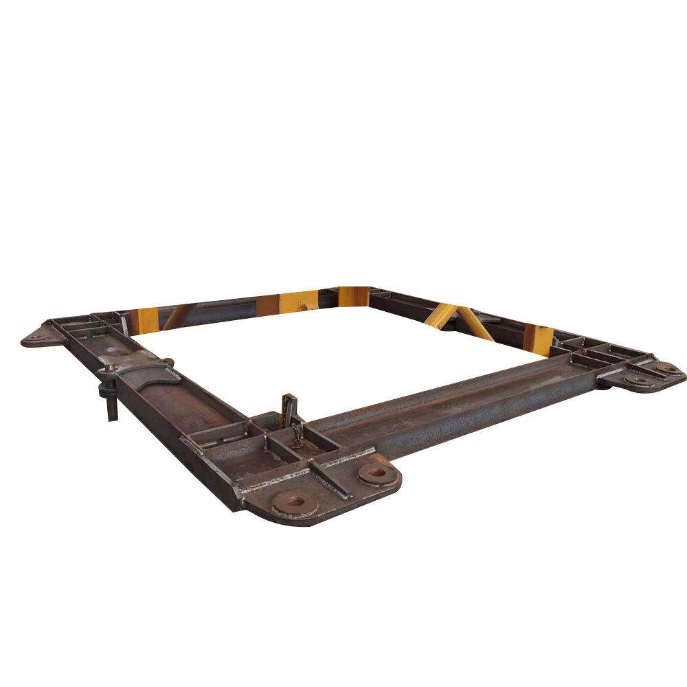 中联塔吊配件附墙附着框架蝴蝶扣的抱箍