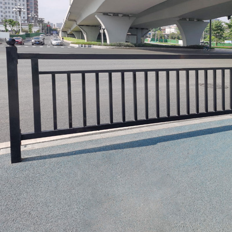 人行道护栏市政马路河边栏杆城市交通防撞围栏锌钢定制道路隔离栏