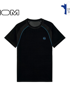 HOM法国男士25年夏季运动健身短袖上衣透气抗菌防臭短袖速干T恤