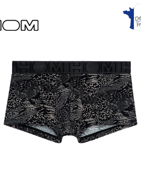 【新客户下拉抢尝新价】HOM男士平角内裤低腰轻奢男生内裤高弹