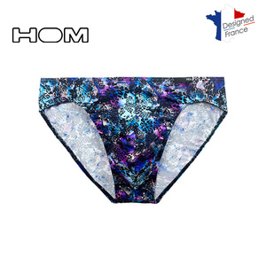 法国HOM男士中低腰性感三角裤2024新款设计质感时尚内裤柔软舒适