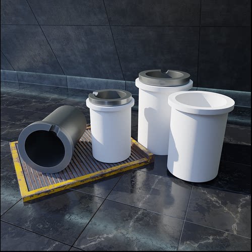 熔炼金银石墨模具耐高温石墨坩埚