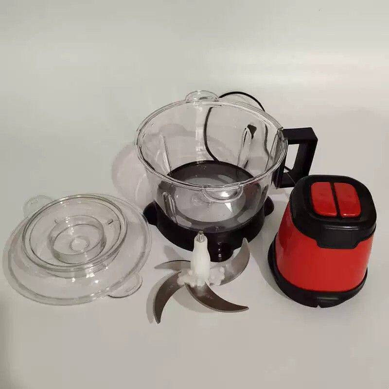 张氏三嫂电动绞肉机小型搅拌辣椒蒜蓉器家用剁馅碎葱切菜小型料理