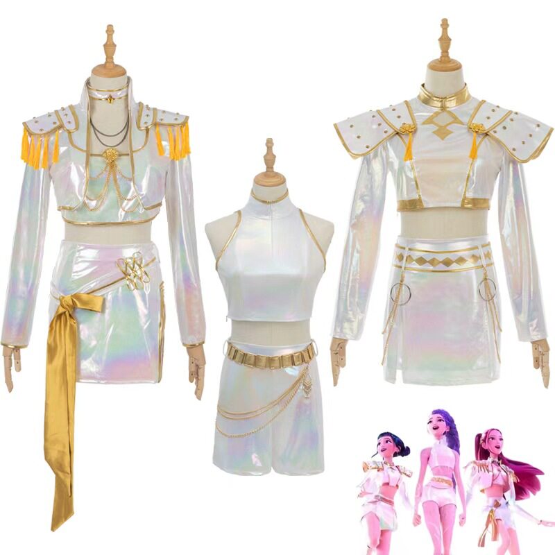 万圣节KPOP猎魔女团cos服鲁米佐伊米拉打歌服cosplay服装KPOP衣服