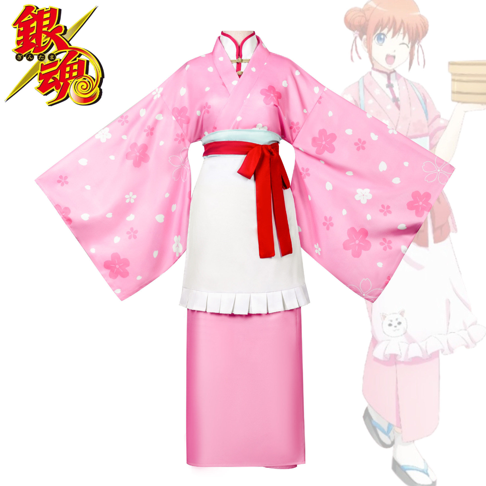 万圣节COS服神乐春色茶房动漫二次元cosplay同款连衣裙舞台表演服