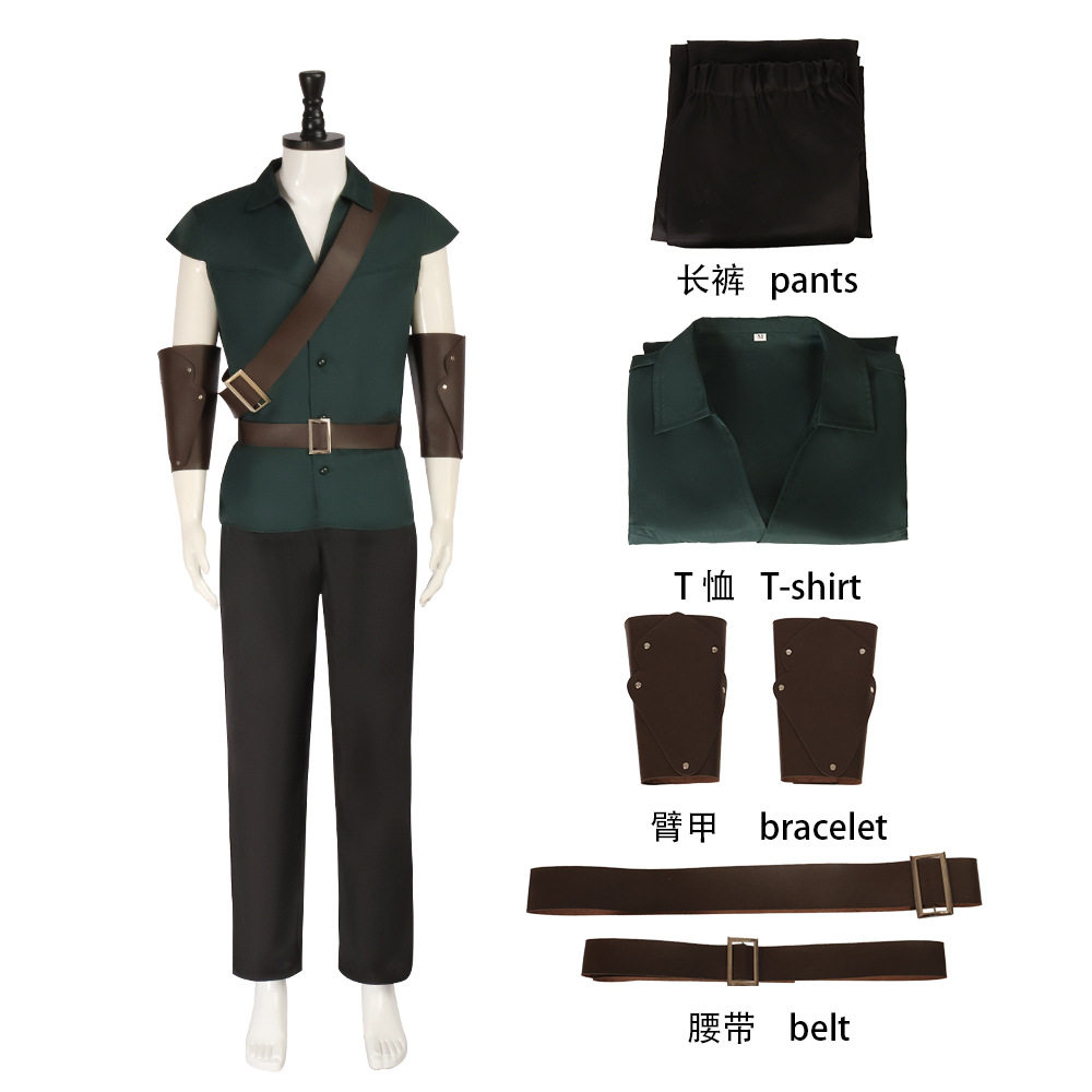 长发公主 铁刺兄弟cos服装 魔发奇缘角色扮演cosplay服装现货