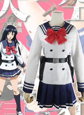 二濑真由子天空侵犯本城游理coscosplay服jk女制服动漫套装