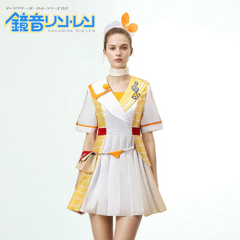 镜音双子cos魔法未来2024镜音铃镜音连cosplay游戏动漫服
