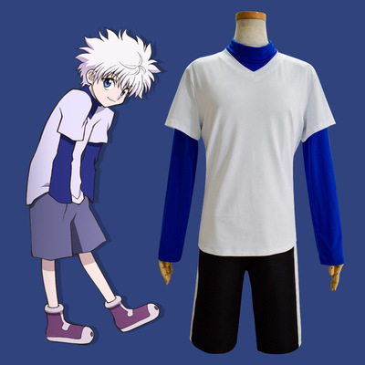 全职猎人cosplay 奇犽·揍敌客Anime Killua Zoldyck角色扮演服装