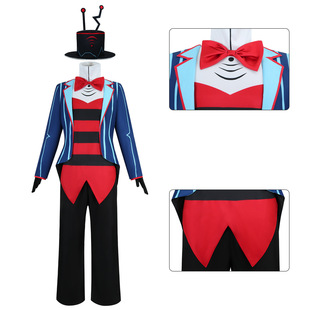 漫路人地狱客栈cos服电视机恶魔沃克斯cosplay服装二次元动漫服装