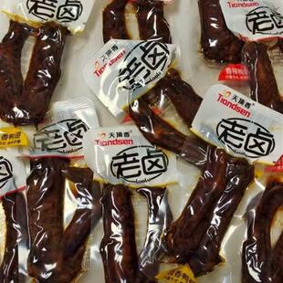 新日期天顶香老卤大鸭翅卤香肉食香辣下酒开袋即食小零食
