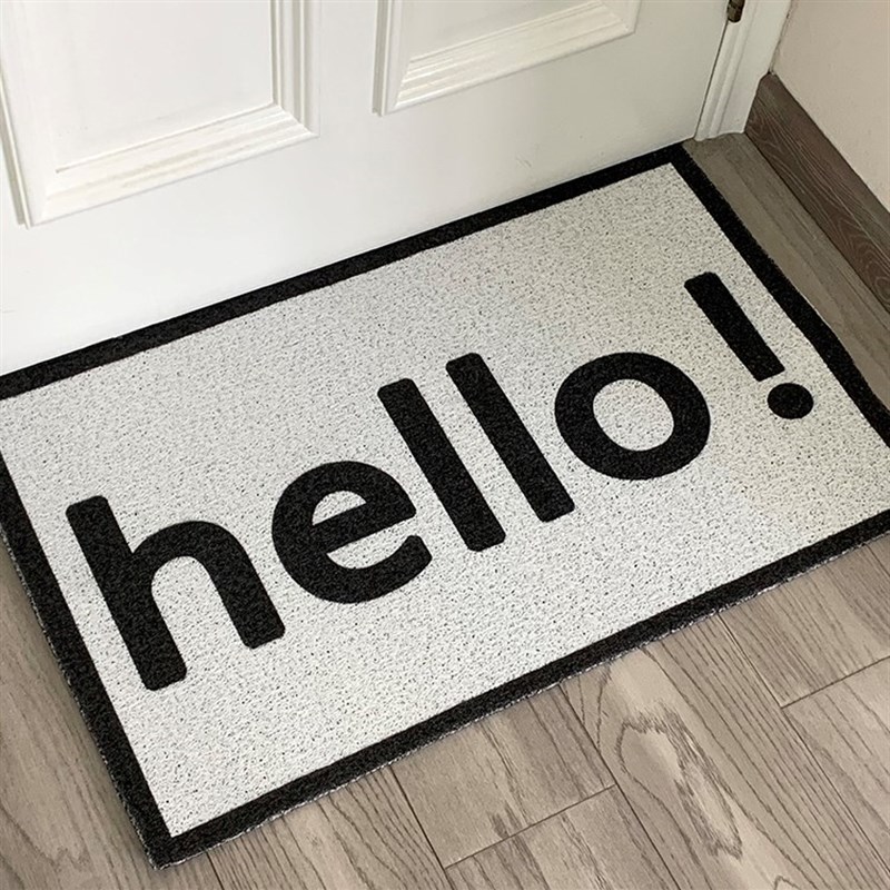 速发简约丝用防尘脚户入垫门垫加厚家圈地毯进门耐脏防滑玄关地垫
