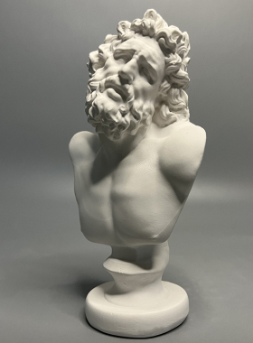 速发拉教孔古希腊人物雕塑石膏像高美艺术小众风摆件礼品级术奥具