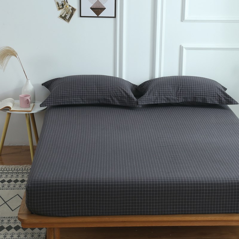 速发水垫棉床笠单件防滑床罩保护套罩全棉纯色床洗防尘罩全包