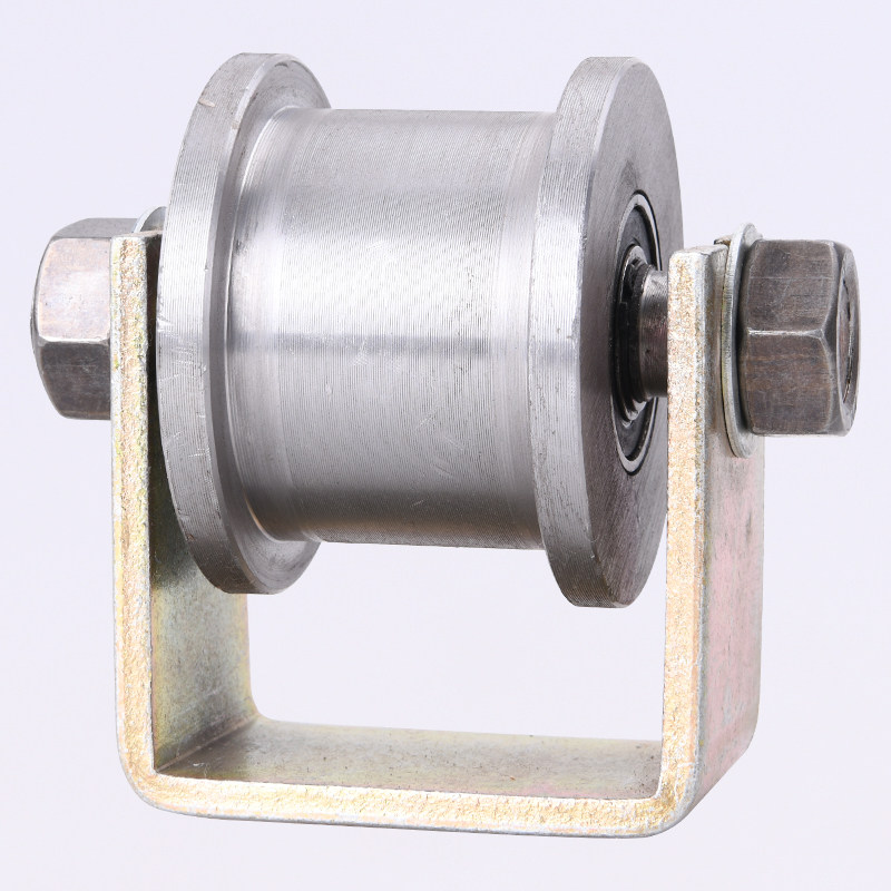 重型h型轨道轮/铁门槽轮轻轨滑轮/工字钢槽钢带架子载重1吨1.5吨